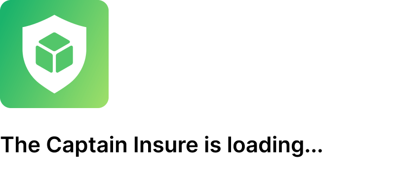 Captain Insure Splash screen